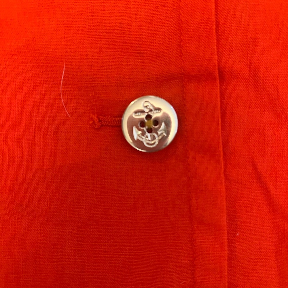 Linen skirt anchor button sailor - Picture 5 of 5